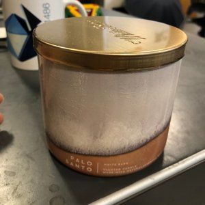 Bath and Body Works Palo Santo 3 Wick Candle